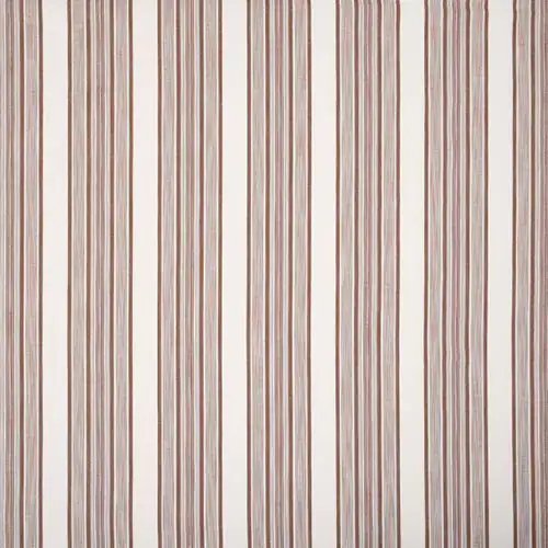 Salcombe Fabric - Sienna by Salcombe Fabric from iLiv Hartland collection - red striped woven