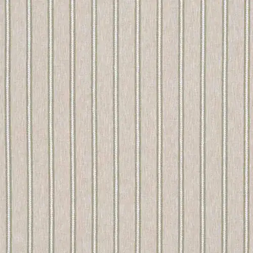 Zennor Fabric - Olive by Zennor Fabric from iLiv Hartland collection - green striped woven