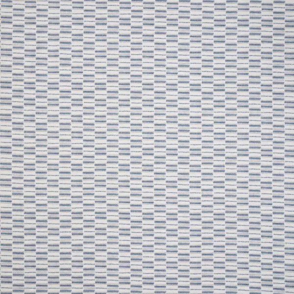 Fallow Fabric - Prussian by Fallow Fabric from iLiv Terrana collection - blue checked printed