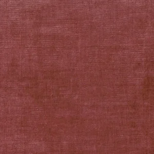 Celina Fabric from Cristina Marrone Celina collection - red plain velvet-chenille