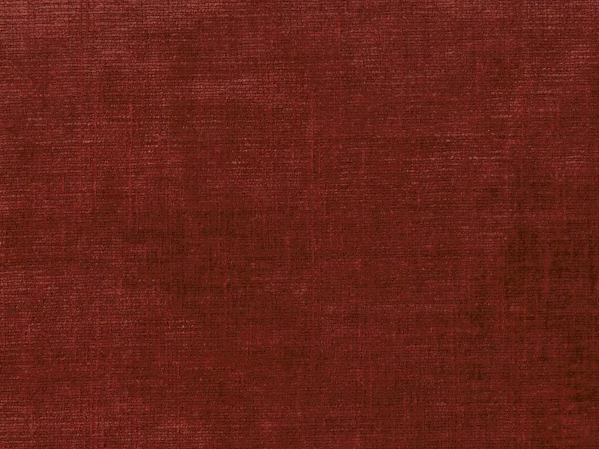 Celina Fabric from Cristina Marrone Celina collection - red plain velvet-chenille