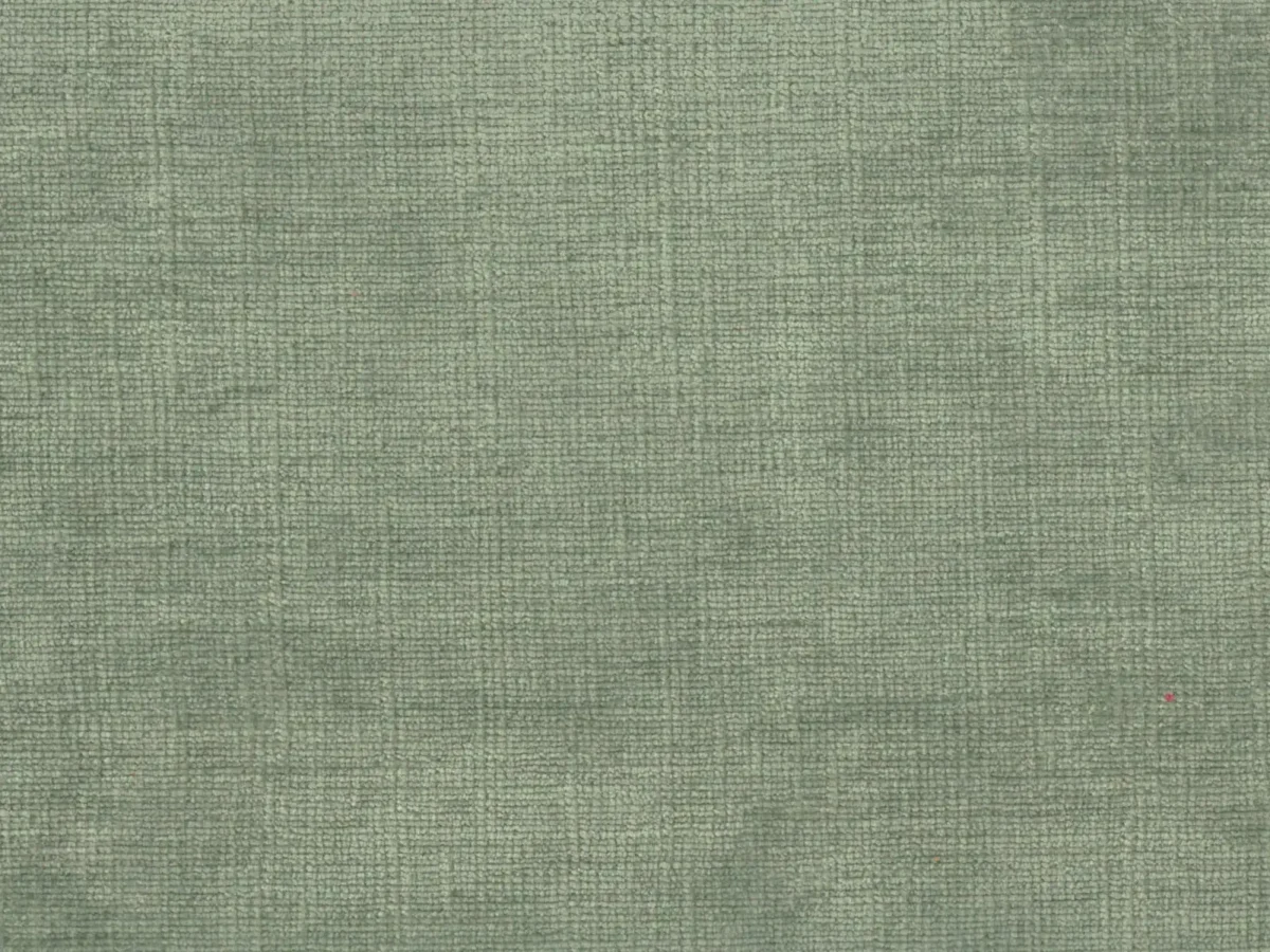 Celina Fabric - Sage by Celina Fabric from Cristina Marrone Celina collection - green plain velvet-chenille