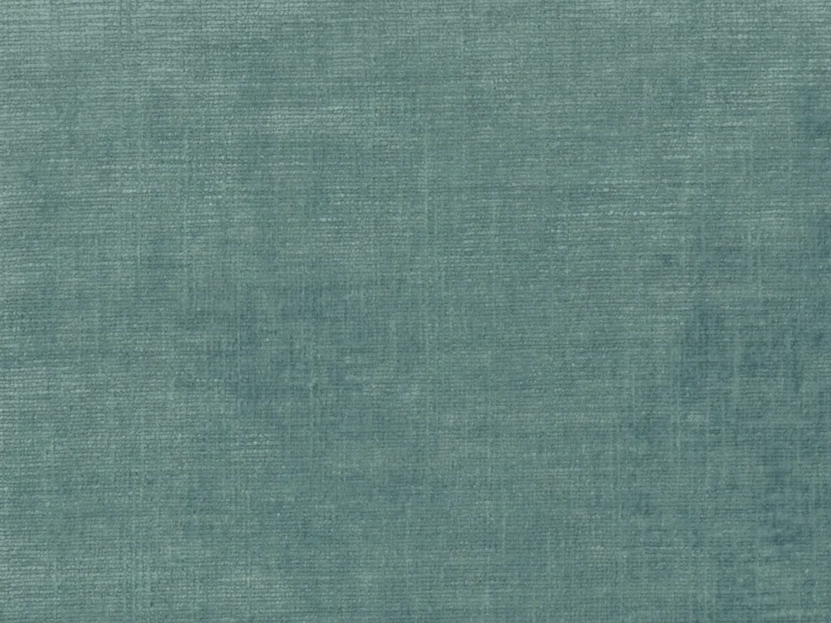 Celina Fabric - Blue Lake by Celina Fabric from Cristina Marrone Celina collection - blue plain velvet-chenille