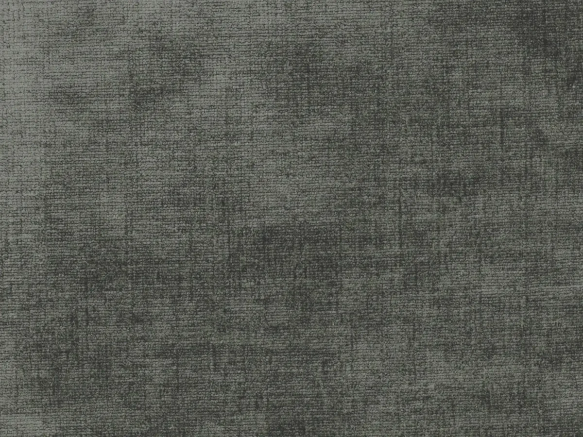 Celina Fabric - Flagstone by Celina Fabric from Cristina Marrone Celina collection - black-grey plain velvet-chenille
