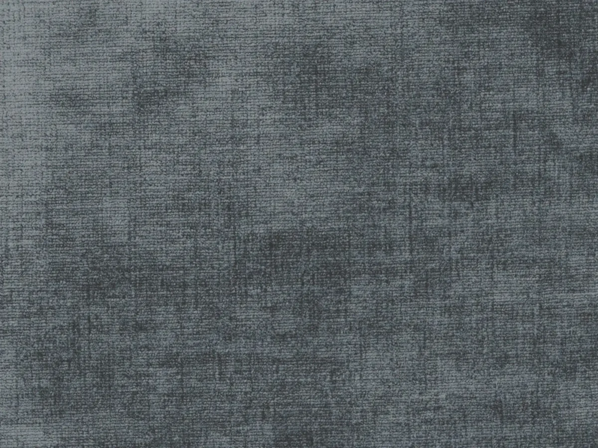 Celina Fabric - Battleship by Celina Fabric from Cristina Marrone Celina collection - blue plain velvet-chenille
