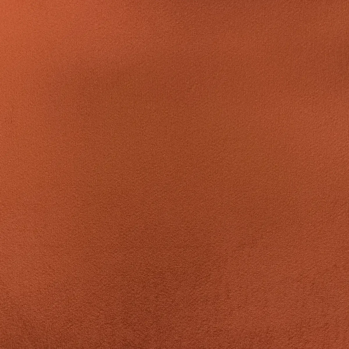 Essenza Fabric - Cinnamon by Essenza Fabric from Cristina Marrone Essenza collection - red plain velvet-chenille