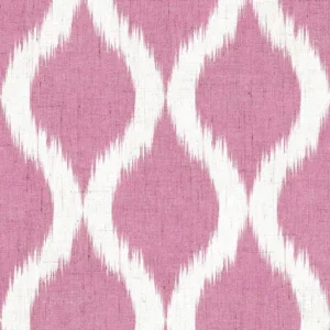 Giardino Fabric from Cristina Marrone Giardino collection - pink geometric cotton