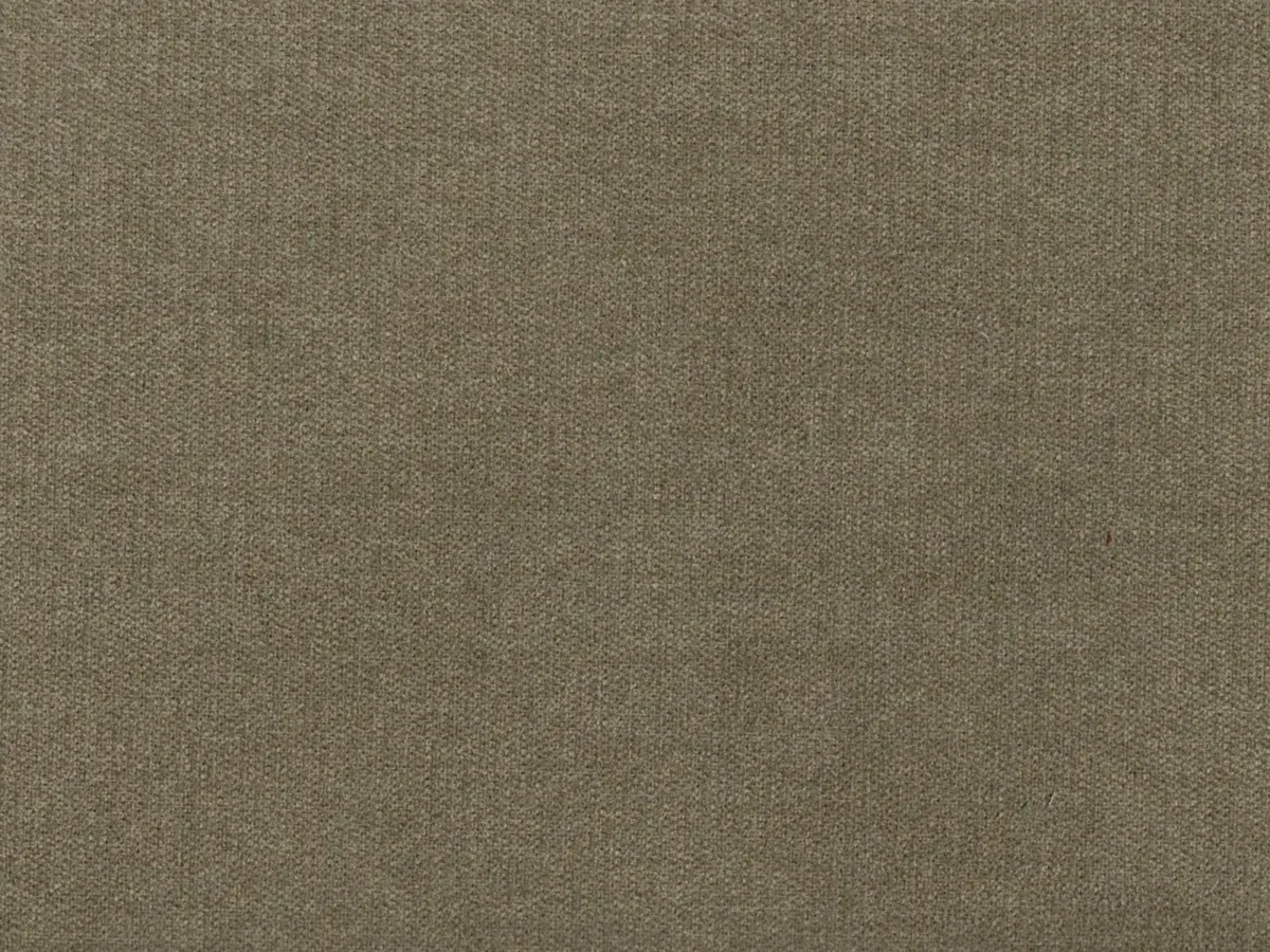Luna Fabric - Taupe by Luna Fabric from Cristina Marrone Luna collection - black-grey plain velvet-chenille