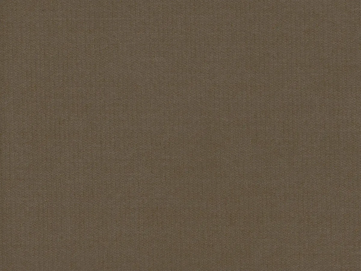 Luna Fabric - Bark by Luna Fabric from Cristina Marrone Luna collection - brown plain velvet-chenille