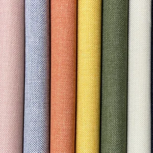 Padua Fabric from Cristina Marrone Panua collection - black-grey plain woven