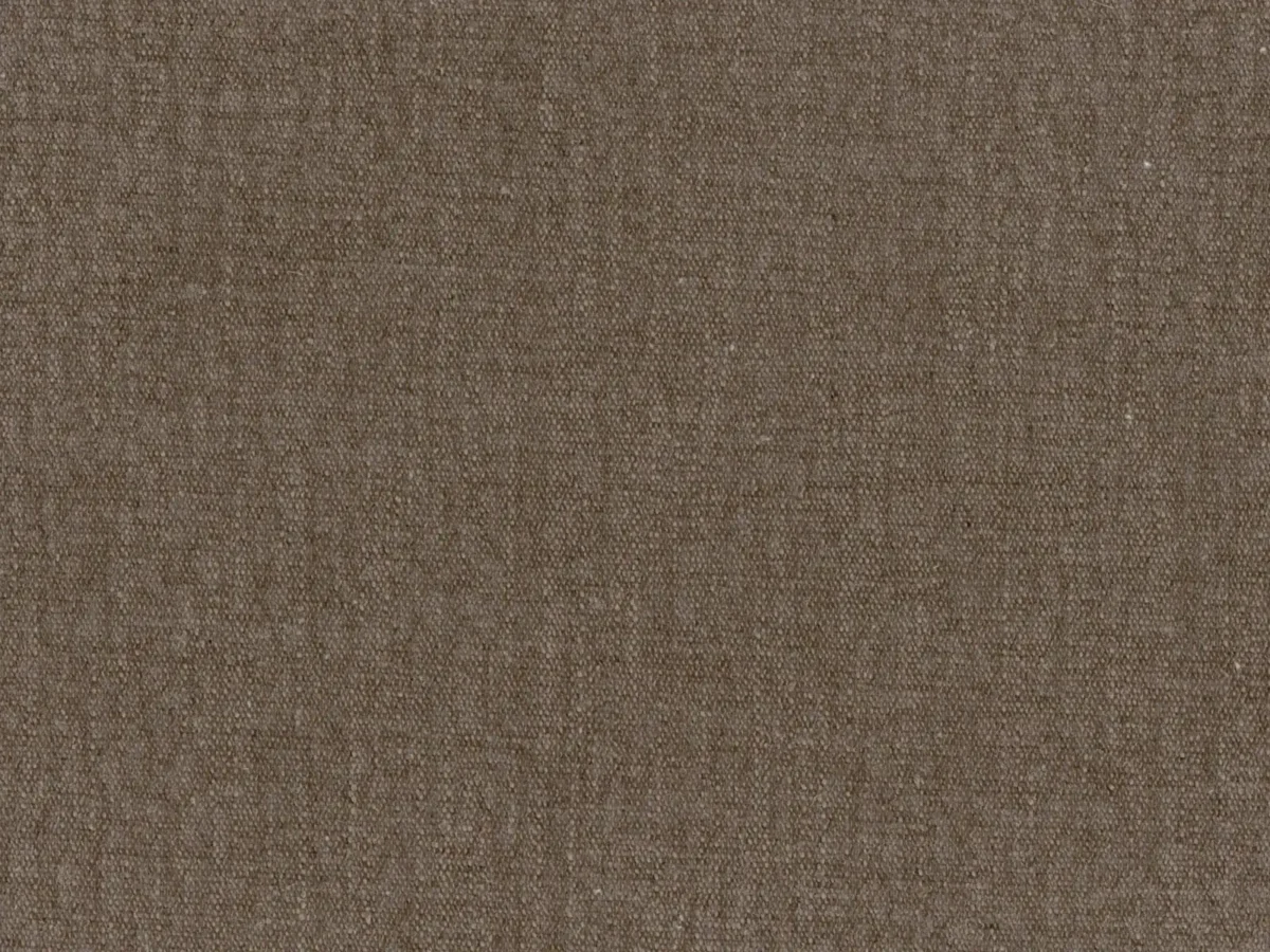 Salice Fabric from Cristina Marrone Salice collection - brown plain woven
