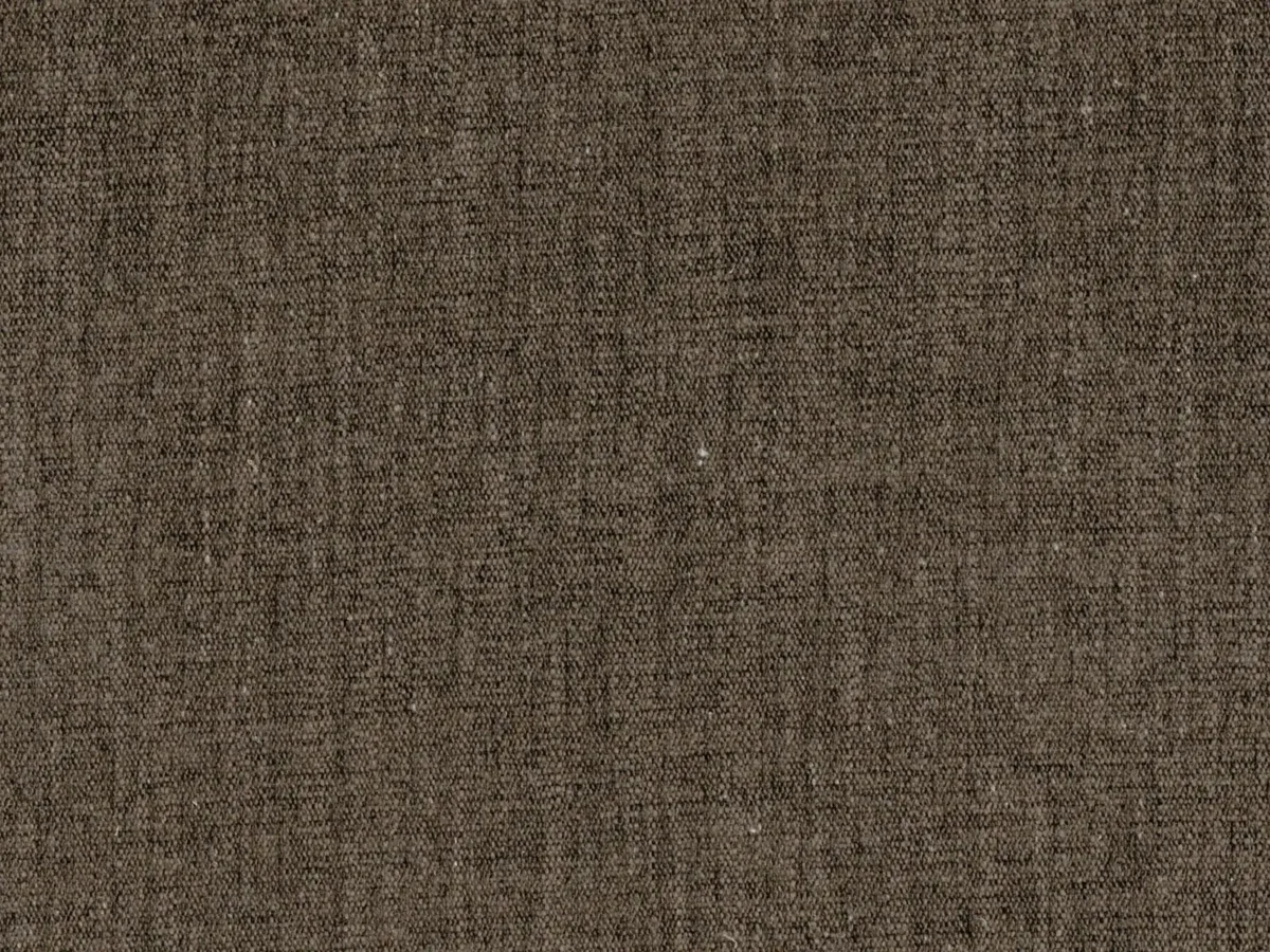 Salice Fabric - Otter by Salice Fabric from Cristina Marrone Salice collection - brown plain woven