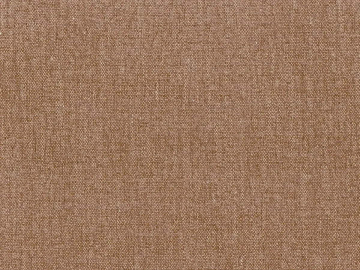 Salice Fabric - Henna by Salice Fabric from Cristina Marrone Salice collection - brown plain woven