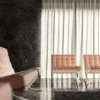 Plush Velvet Fabric from Warwick Plush Velvet IV collection - brown plain velvet-chenille