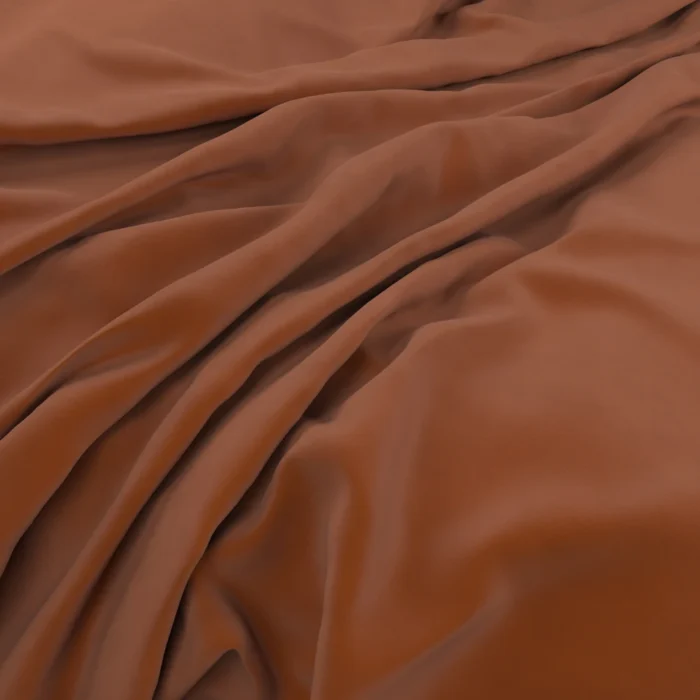 Plush Velvet Fabric - Apricot swatch