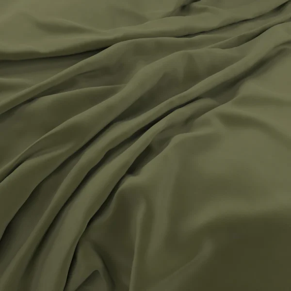 Plush Velvet Fabric - Avocado by Plush Velvet Fabric from Warwick Plush Velvet IV collection - green plain velvet-chenille