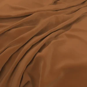Plush Velvet Fabric from Warwick Plush Velvet IV collection - orange plain velvet-chenille