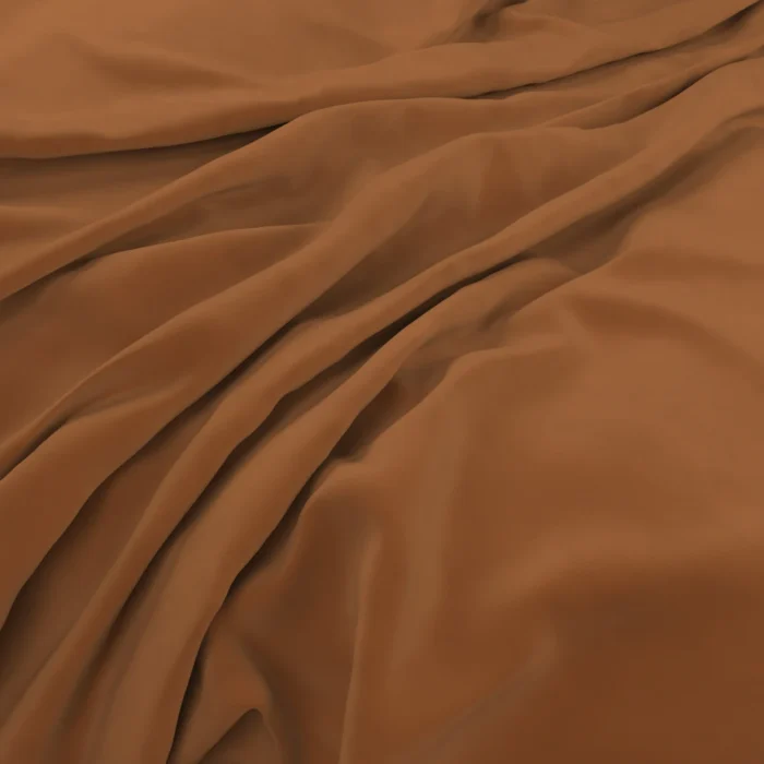 Plush Velvet Fabric - Burnt swatch