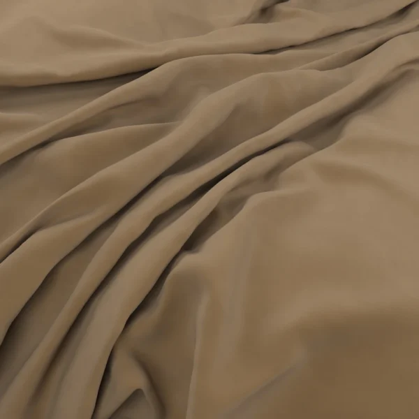 Plush Velvet Fabric from Warwick Plush Velvet IV collection - brown plain velvet-chenille