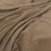 Plush Velvet Fabric from Warwick Plush Velvet IV collection - brown plain velvet-chenille