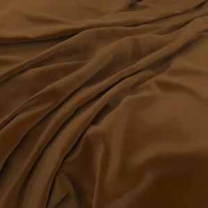 Plush Velvet Fabric from Warwick Plush Velvet IV collection - brown plain velvet-chenille