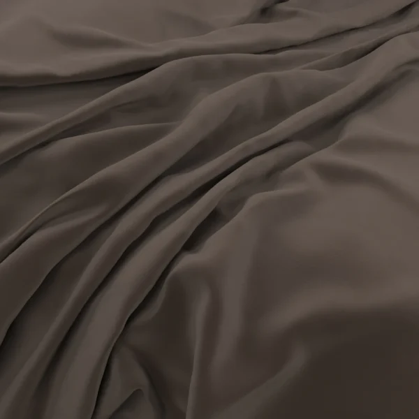 Plush Velvet Fabric - Cinder by Plush Velvet Fabric from Warwick Plush Velvet IV collection - brown plain velvet-chenille