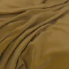 Plush Velvet Fabric from Warwick Plush Velvet IV collection - yellow plain velvet-chenille