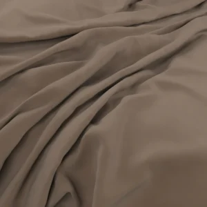 Plush Velvet Fabric from Warwick Plush Velvet IV collection - brown plain velvet-chenille