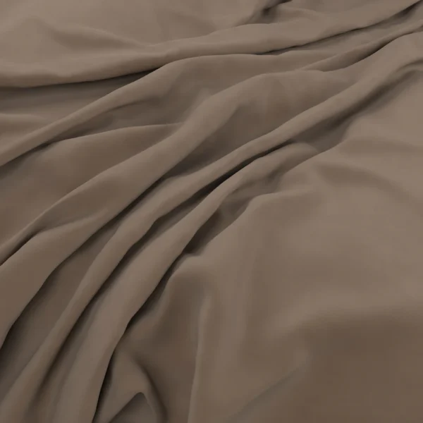 Plush Velvet Fabric - Fallow by Plush Velvet Fabric from Warwick Plush Velvet IV collection - brown plain velvet-chenille