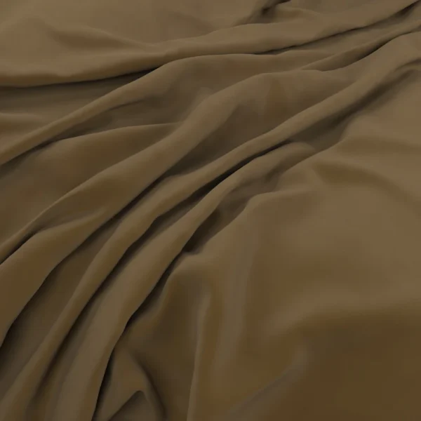 Plush Velvet Fabric - Fennel by Plush Velvet Fabric from Warwick Plush Velvet IV collection - brown plain velvet-chenille