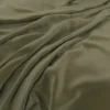 Plush Velvet Fabric from Warwick Plush Velvet IV collection - green plain velvet-chenille