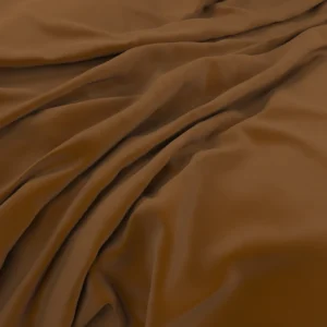 Plush Velvet Fabric from Warwick Plush Velvet IV collection - brown plain velvet-chenille