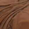 Plush Velvet Fabric from Warwick Plush Velvet IV collection - brown plain velvet-chenille