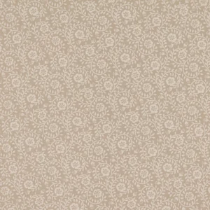 Marion Fabric from Warwick Hampton Weaves & Embroideries collection - neutral botanical embroideried