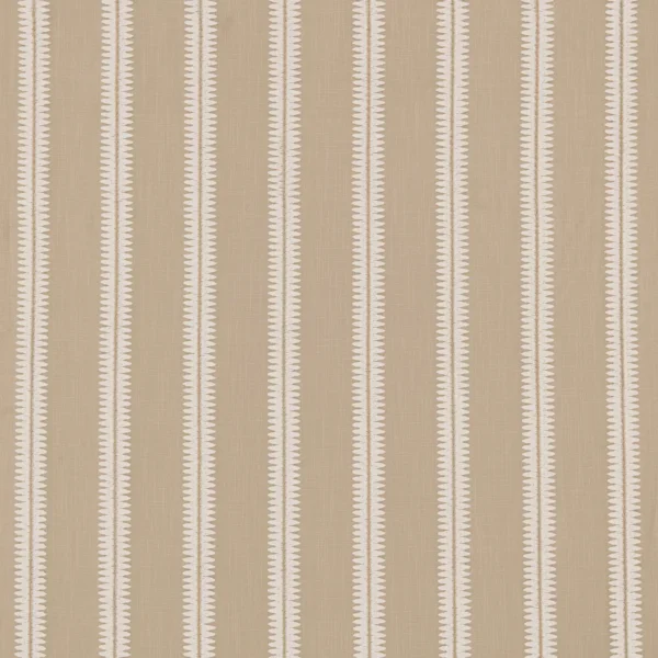 Meschutt Fabric - Quaker by Meschutt Fabric from Warwick Hampton Weaves & Embroideries collection - neutral striped embroideried