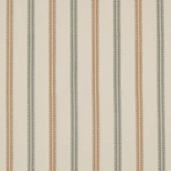 Meschutt Fabric from Warwick Hampton Weaves & Embroideries collection - blue striped embroideried