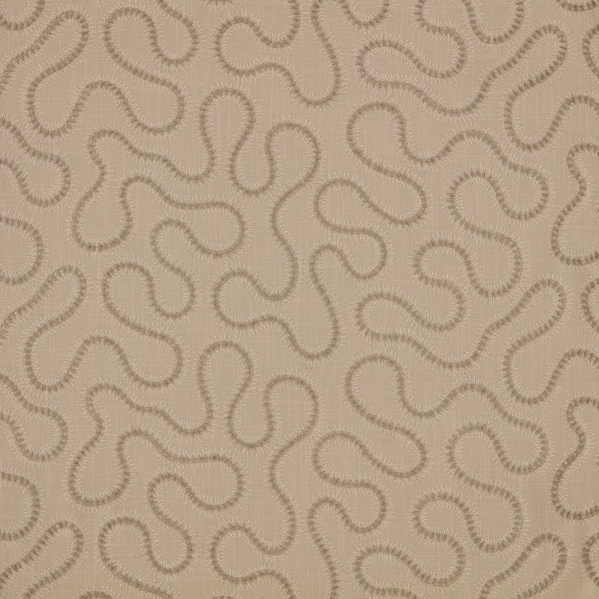 Orient Fabric - Quaker by Orient Fabric from Warwick Hampton Weaves & Embroideries collection - neutral misc embroideried