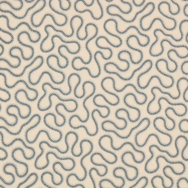 Orient Fabric - Saltwater by Orient Fabric from Warwick Hampton Weaves & Embroideries collection - blue misc embroideried
