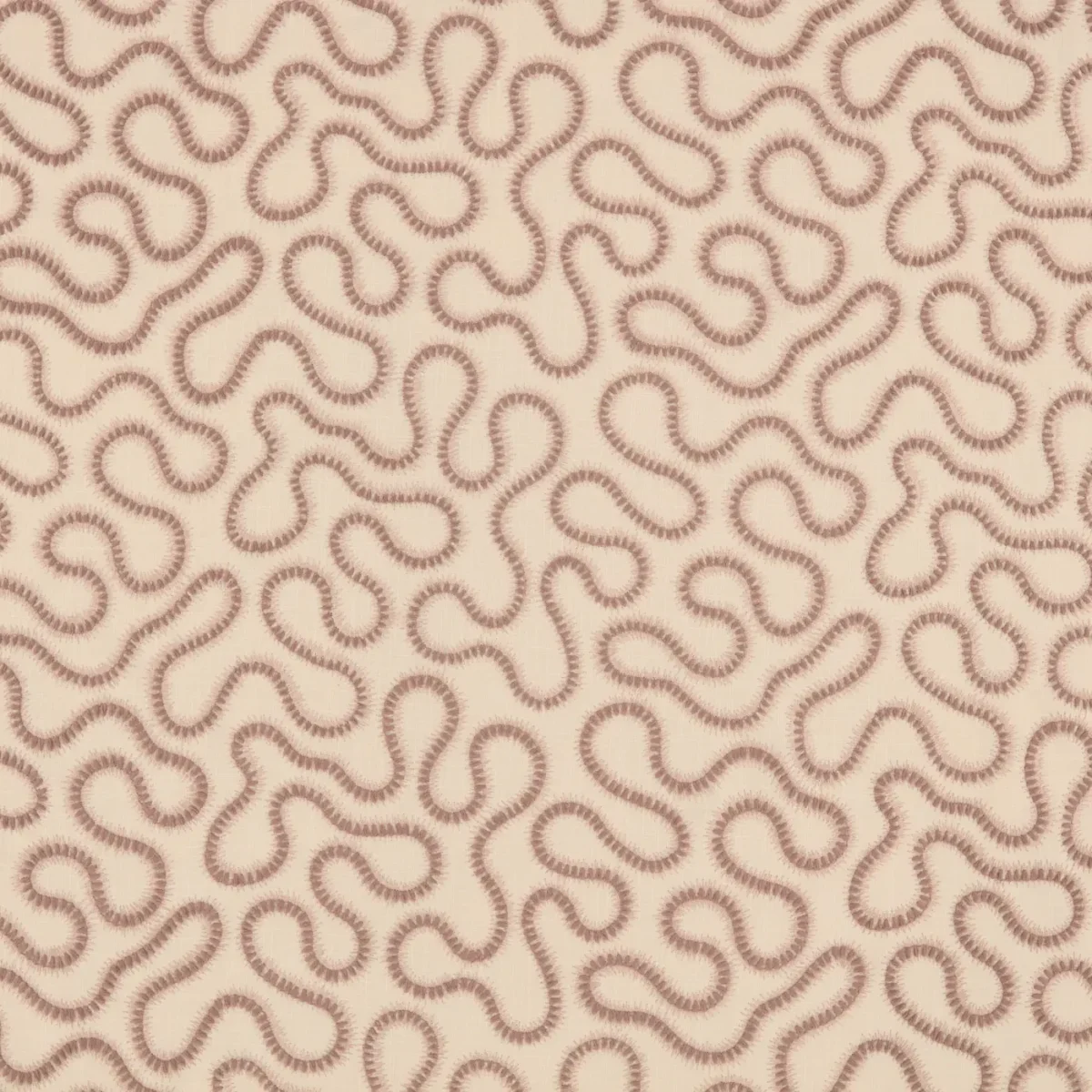 Orient Fabric - Shell by Orient Fabric from Warwick Hampton Weaves & Embroideries collection - pink misc embroideried
