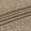 Gardiner Fabric from Warwick Hampton Weaves & Embroideries collection - brown botanical embroideried