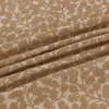 Gardiner Fabric from Warwick Hampton Weaves & Embroideries collection - brown botanical embroideried