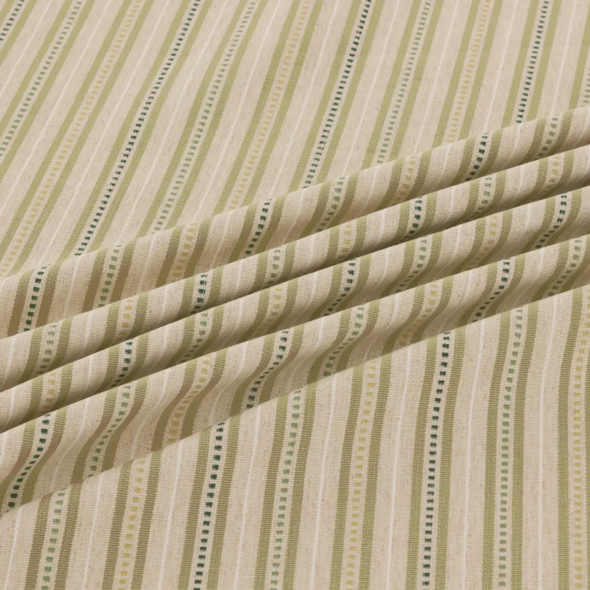 Brookhaven Fabric - Willow by Brookhaven Fabric from Warwick Hampton Weaves & Embroideries collection - green striped woven