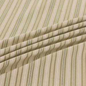 Brookhaven Fabric from Warwick Hampton Weaves & Embroideries collection - green striped woven