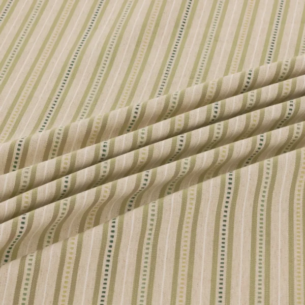 Brookhaven Fabric - Willow by Brookhaven Fabric from Warwick Hampton Weaves & Embroideries collection - green striped woven