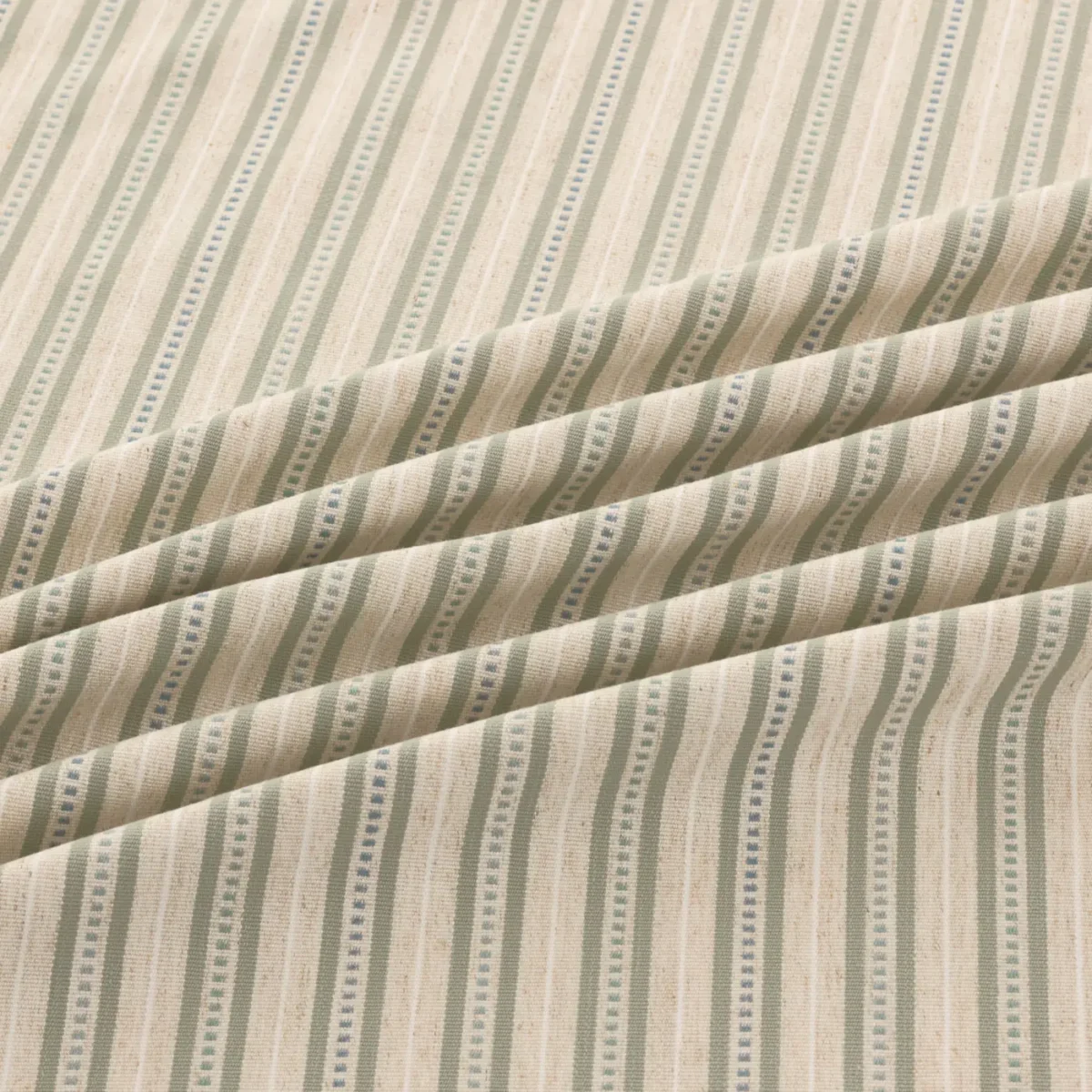Brookhaven Fabric - Cascade by Brookhaven Fabric from Warwick Hampton Weaves & Embroideries collection - green striped woven