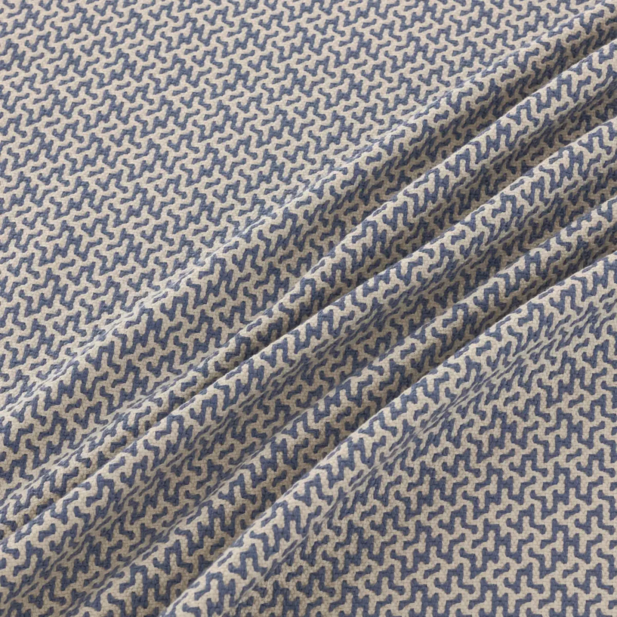 Horton Fabric - Nautica by Horton Fabric from Warwick Hampton Weaves & Embroideries collection - blue misc woven
