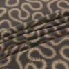 Orient Fabric from Warwick Hampton Weaves & Embroideries collection - black-grey misc embroideried