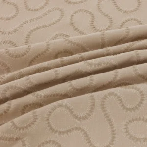 Orient Fabric from Warwick Hampton Weaves & Embroideries collection - neutral misc embroideried