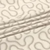 Orient Fabric from Warwick Hampton Weaves & Embroideries collection - black-grey misc embroideried