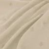 Bumblebee Fabric from Warwick Hampton Weaves & Embroideries collection - neutral animal embroideried